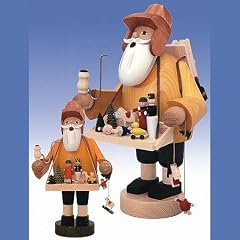 KWO R�uchermann Erzgebirge Spielzeugh�ndler 18cm