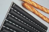 FRENCH BREAD PAN (Bakes 6 Baguettes at a time) [Matfer Bourgeat]