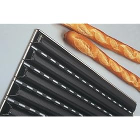 FRENCH BREAD PAN (Bakes 6 Baguettes at a time) [Matfer Bourgeat] by Matfer Bourgeat