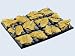 Battle Bases: Shale Bases, 20x20mm (5)