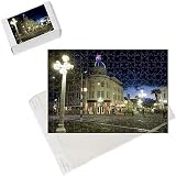 Photo Jigsaw Puzzle of Lampost and Deco clock tower in the Art Deco city of Napier from Robert Harding