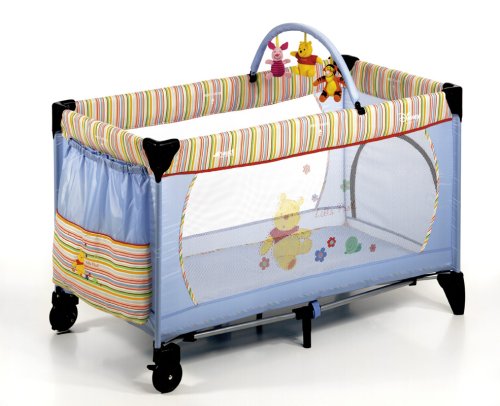 Hauck 606056 - Reisebett Dream'n Play Mobil 60x120cm Patch Pooh ciel