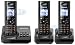Panasonic KX-TG8223EB Triple - Digital Cordless Phone with Answering Machine