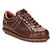 Camper Mens Brown Pelotas Leather Trainers
