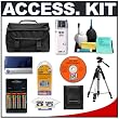 Cameta Incognito Deluxe Gadget Bag + Full-Size Tripod + Cameta Accessory Kit - for Pentax K100D, K110D & K200D Digital SLR Cameras