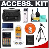 Cameta Incognito Deluxe Gadget Bag + Full-Size Tripod + Cameta Accessory Kit - for Pentax K100D, K110D & K200D Digital SLR Cameras