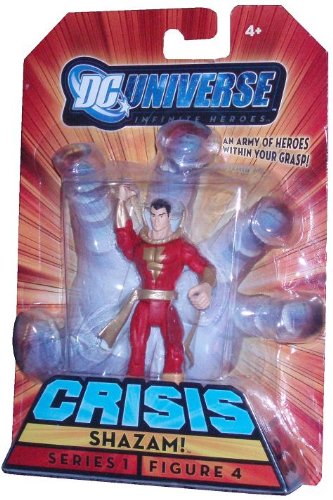  DC Universe Series 1 Infinite Heroes Crisis 4 Inch Tall Action Figure # 4 - Hero Shazam
