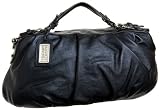 Badgley Mischka Platinum Bianca Metallic Satchel
