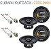 Subaru Outback 2000-2004 Factory Speaker Upgrade Harmony (2) R65 Package New RS.12799.00