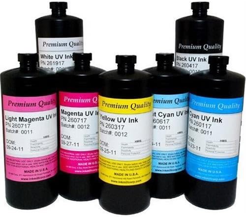 Ink Mill 730117 Rastek H700 Ink, Cyan, 1 Liter Bottle