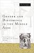 Gender and Difference in the Middle Ages (Medieval Cultures, Volume 32)
