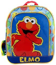 Sesame Street Elmo Laughing Kids Size Backpack