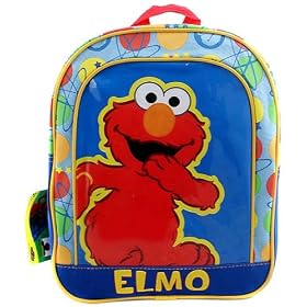 Sesame Street Elmo Laughing Kids Size Backpack