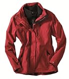 Northland Damen Doppeljacke Spartika Combi, Red, 42