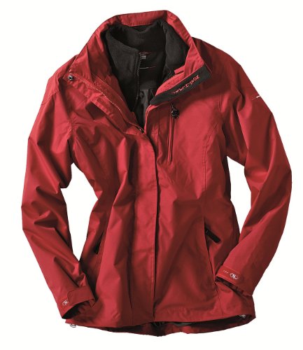 Northland Professional Damen Jacke Spartika Long Sleeve Combi, red, XL, 02-04879