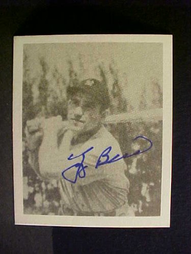 Yogi Berra New York Yankees #6 1948 Bowman Reprint Signed Baseball Card