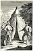 William Hogarth (Frontispiece to The Highland Fair, ballad-like opera by Joseph Mitchell) Art Poster Print - 11 X 17