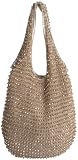 Melie Bianco Melissa Hobo,Black,one size
