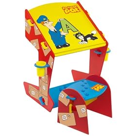 Postman Pat Easel Desk & Stool