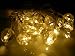 Crystal Warm White LED String Lights; LED Christmas lights; Indoor/Outdoor party lights