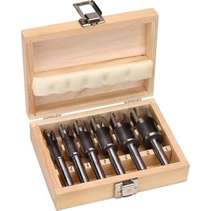 Grizzly H7693 Deep Plug Cutter 6 pc. Set by Grizzly