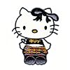Aufn�her B�gelbild Aufb�gler Iron on Patches Applikation Hello Kitty Punk EmO Gothik