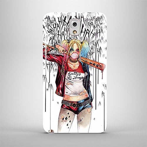 HuizhongTM Harley Quinn for Samsung Galaxy Note 4 Hard Case Cover (harl6)