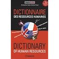Dictionnaire fran�ais / anglais des ressources humaines : Dictionary english / french of human resources