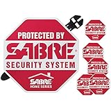SABRE Home Security Decals