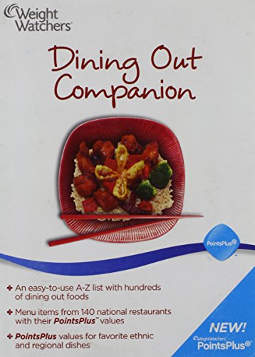 Weight Watchers NEW 2011 Points Plus Dining Out Companion (Dining out ONLY)