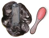 分け目(超ミニ)ヘアピース ナチュラルの画像