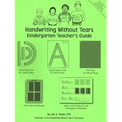 Handwriting Without Tears: Kindergarten Teacher's Guide - Contracted Edition