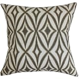 The Pillow Collection Petar Geometric Pillow, Flint