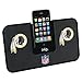 iHip NFL Washington Redskins Portable IDock with Wireless Remote (Black)