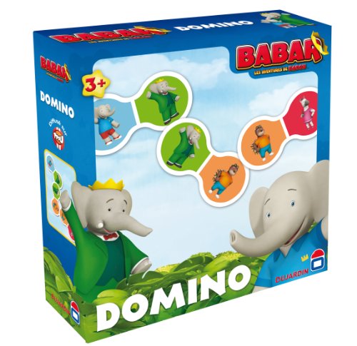 Dujardin - 1155 - Jeu de Société Educatif - Domino Babar