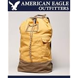 アメリカンイーグル メンズ ダッフルバッグ AEO CINCHED DUFFEL BAG イエロー (0501-3151)