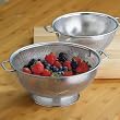 Precision Pierced Stainless Steel Colander