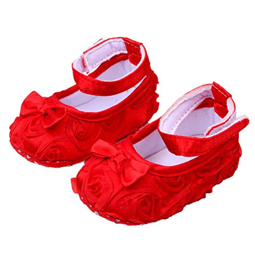 Cute baby girl crib shoes comfortable soft sole anti-sl…