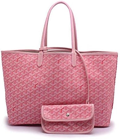 Zody Tote Bag with Matching Wallet Set (Pink)