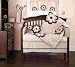 Beansprout Mod Daisy 4 Piece Crib Set, Pink