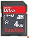 SanDisk Ultra II SDHC 4GB SD Memory Card (SDSDRH-004G-A11, US Retail Package)