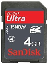 SanDisk Ultra II SDHC 4GB SD Memory Card (SDSDRH-004G-A11, US Retail Package)