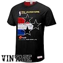 Mitchell & Ness Black 1975 NBA All-Star Game Throwback T-shirt