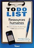 Acheter le livre To Do List Ressources humaines