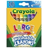 Crayola Washable Crayons 16-pk.