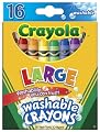 Crayola Washable Crayons 16-pk.