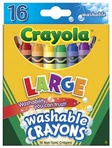 Childrens Toyshop  Toys : Crayola Washable Crayons 16-pk.