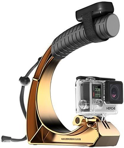 GoWorx The Original Handle Pro+ for Gopro Hero Cameras, Anodized Gold by GOWORX