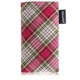 yomix Handytasche TASCHE Anna Ma�anfertigung f�r HTC Tattoo aus Stoff mit integrierter Display-Reinigungsfunktion durch Microfaserinnenfuttervon "yomix"