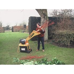 primo petrol 6 knived shredder chipper from henchman
